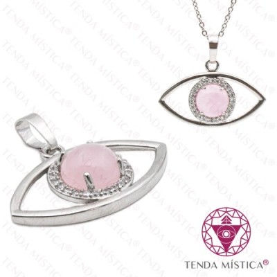 PENDENTE OLHO Q.ROSA
