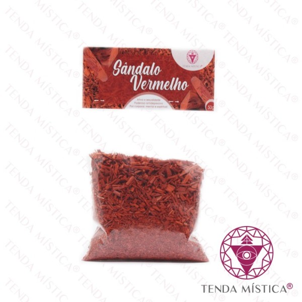 Sândalo Vermelho Lascas